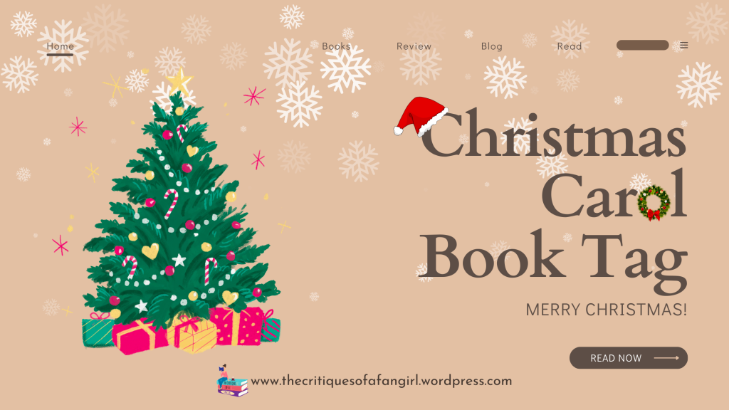 The Christmas Carol Book Tag // Merry Christmas!